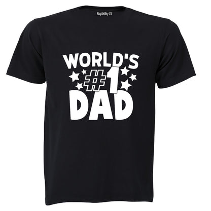 World's #1 Dad - Adults - T-Shirt
