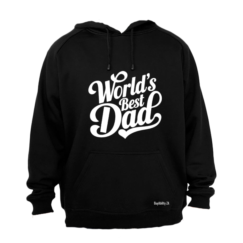World's Best Dad - Bold - Hoodie - BuyAbility South Africa