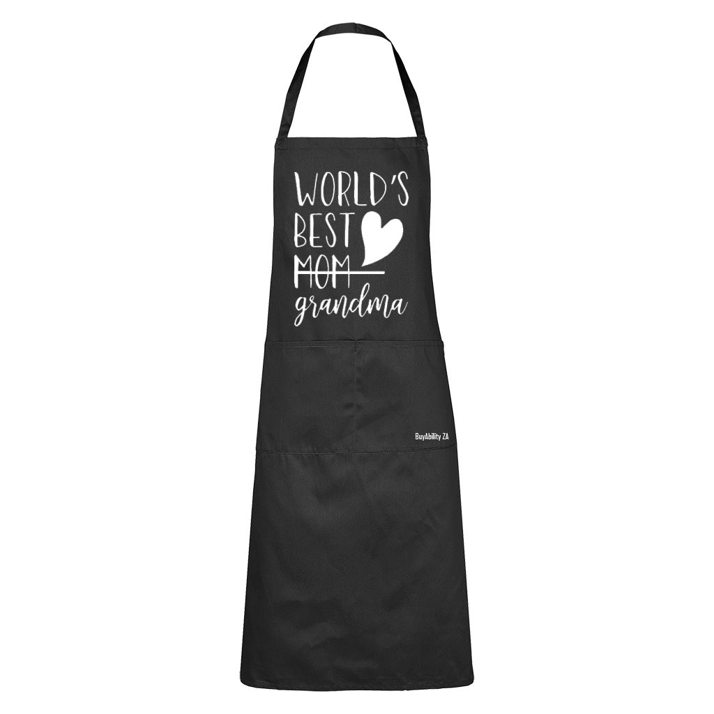 World's Best Grandma - Apron