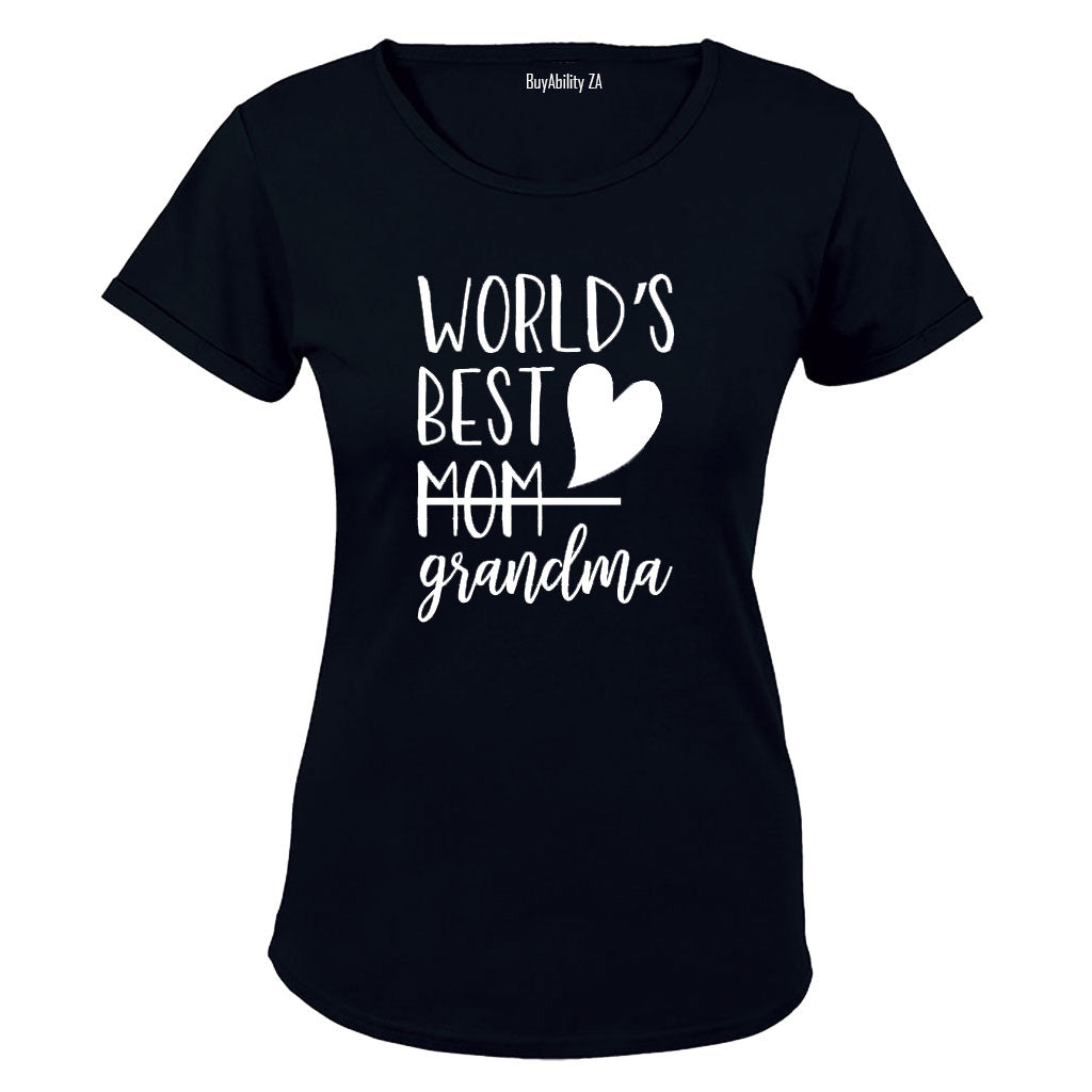 World's Best Grandma - Ladies - T-Shirt - BuyAbility