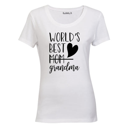 World's Best Grandma - Ladies - T-Shirt - BuyAbility