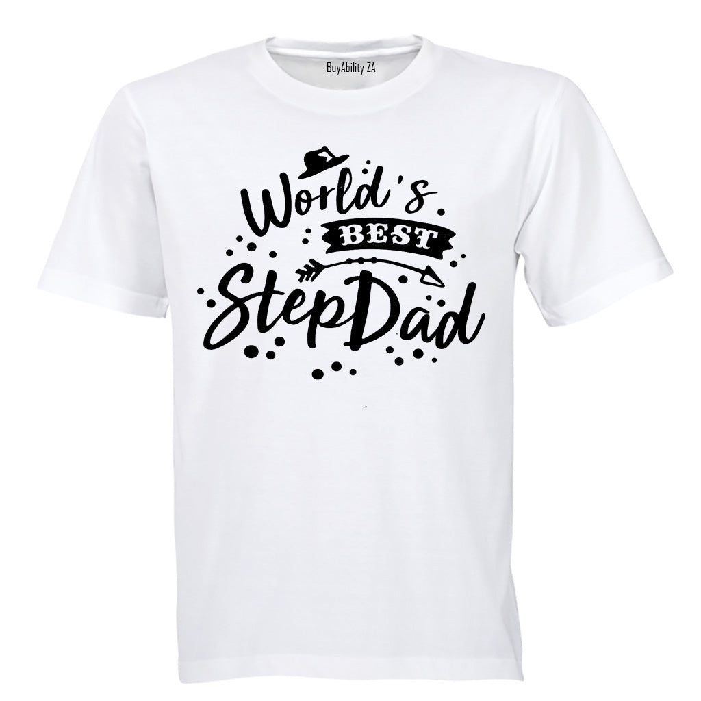 World's Best Step Dad - Adults - T-Shirt
