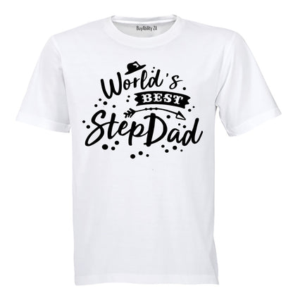 World's Best Step Dad - Adults - T-Shirt