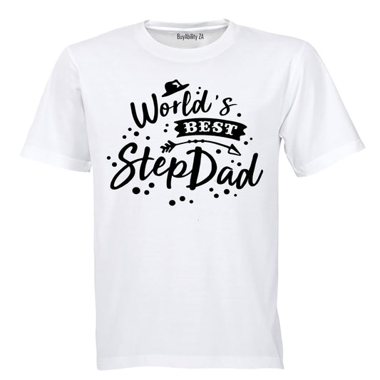 World's Best Step Dad - Adults - T-Shirt