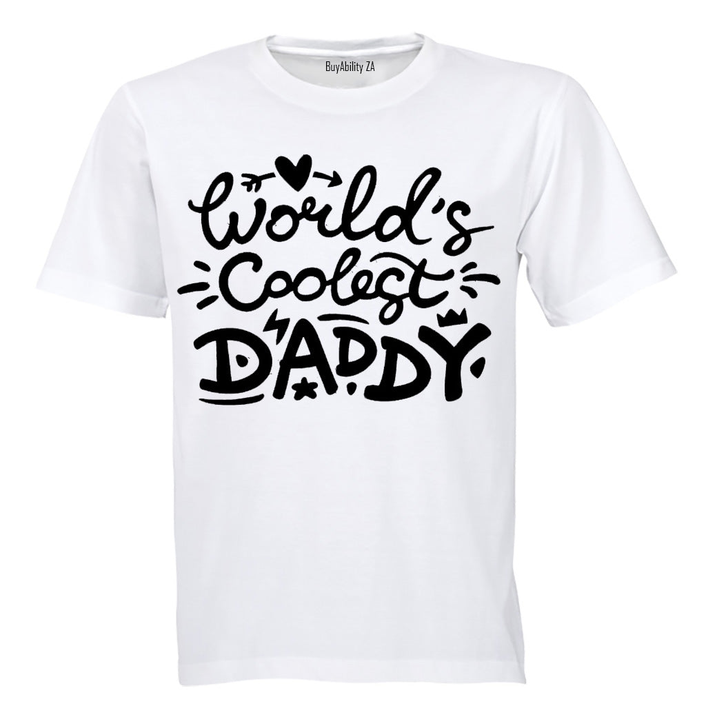 World's Coolest Daddy - Adults - T-Shirt