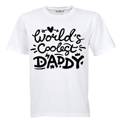World's Coolest Daddy - Adults - T-Shirt