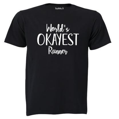 World's Okayest Runner - Adults - T-Shirt - BuyAbility South Africa