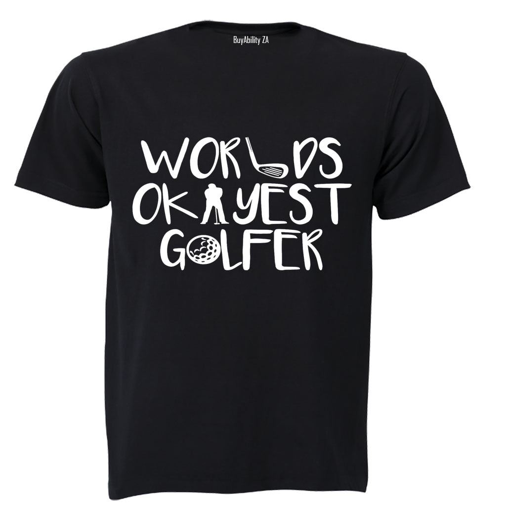 World's Okayest Golfer - Adults - T-Shirt