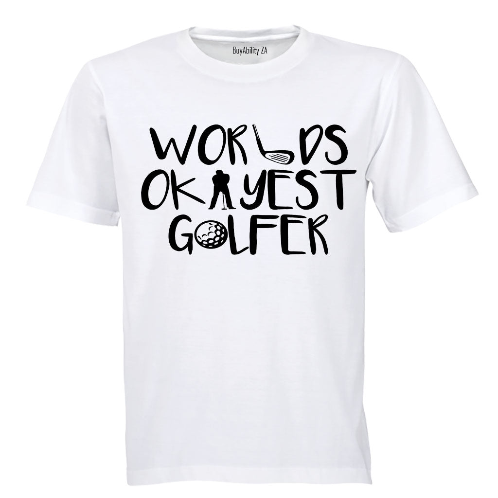 World's Okayest Golfer - Adults - T-Shirt