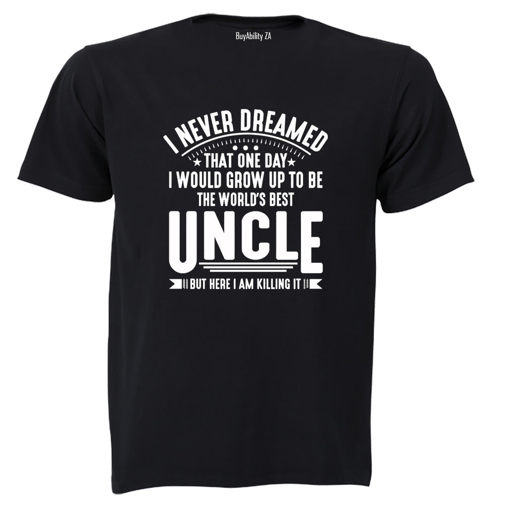 World's Best Uncle - Adults - T-Shirt - BuyAbility South Africa