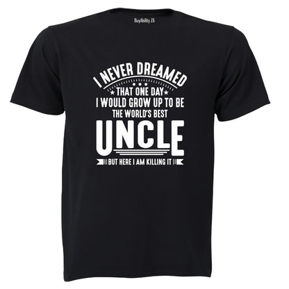 World's Best Uncle - Adults - T-Shirt - BuyAbility South Africa