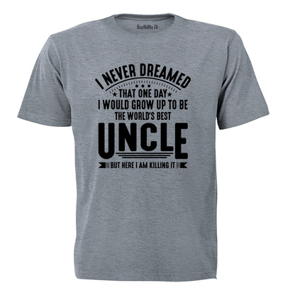 World's Best Uncle - Adults - T-Shirt - BuyAbility South Africa