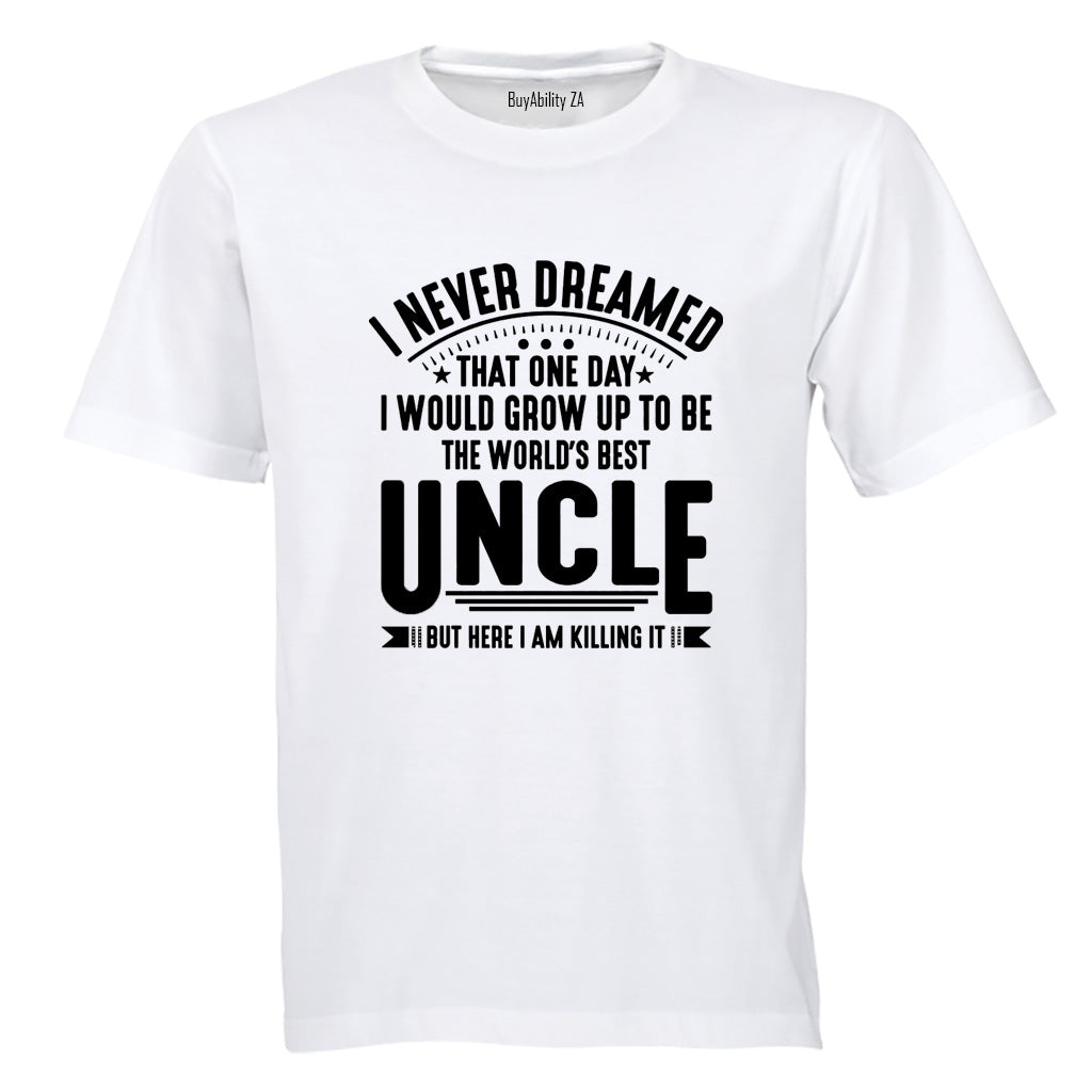 World's Best Uncle - Adults - T-Shirt - BuyAbility South Africa