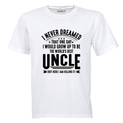 World's Best Uncle - Adults - T-Shirt - BuyAbility South Africa