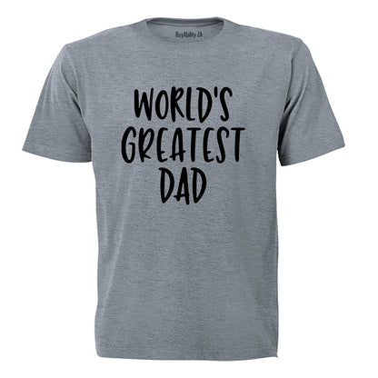 World's Greatest Dad - Adults - T-Shirt - BuyAbility South Africa