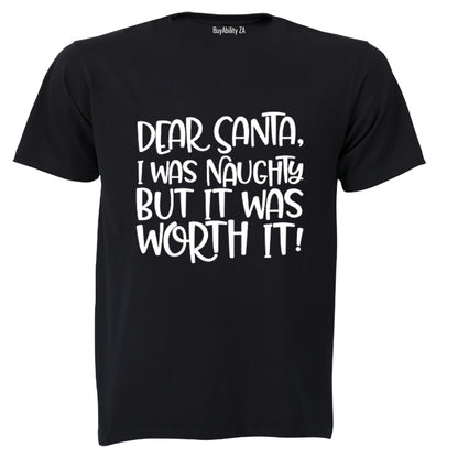 Worth It - Christmas - Adults - T-Shirt