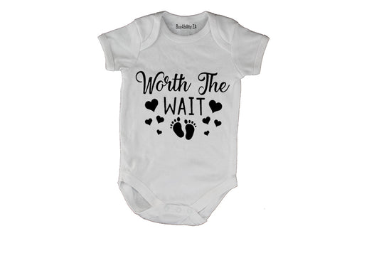 Worth The Wait - Little Feet! - Baby Grow