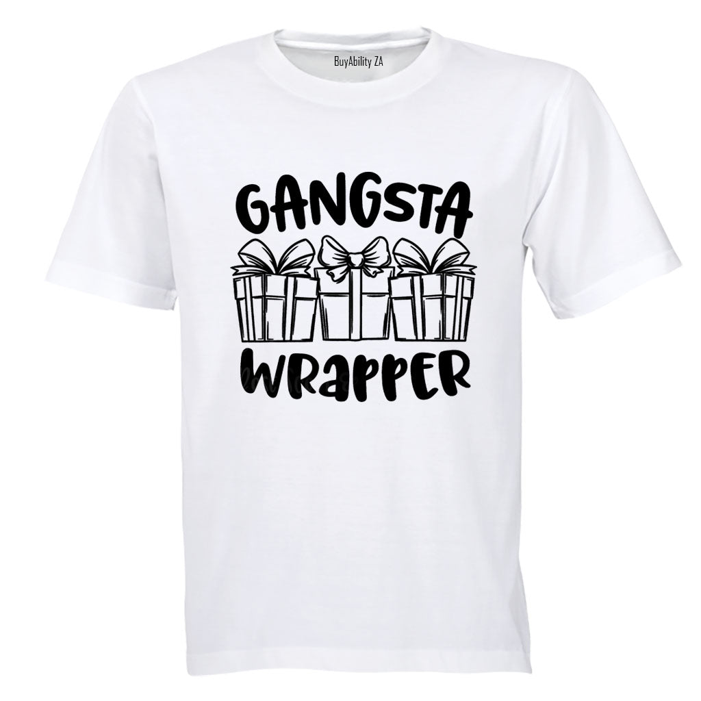 Wrapper - Christmas - Adults - T-Shirt - BuyAbility