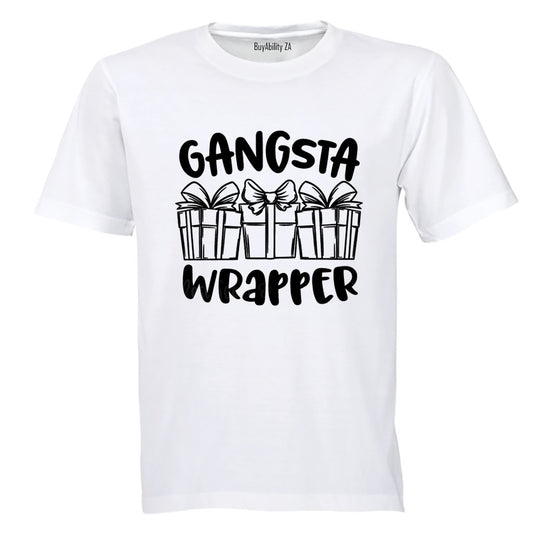 Wrapper - Christmas - Adults - T-Shirt - BuyAbility