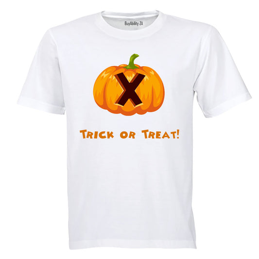 X - Halloween Pumpkin - Kids T-Shirt
