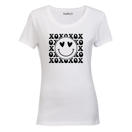 XO - Love Smiley - Ladies - T-Shirt