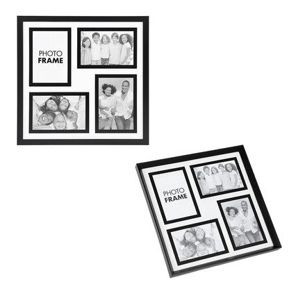 Modern Collage Photo Frame - Black