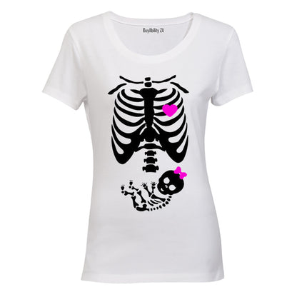 X-Ray Preggers - Ladies - T-Shirt