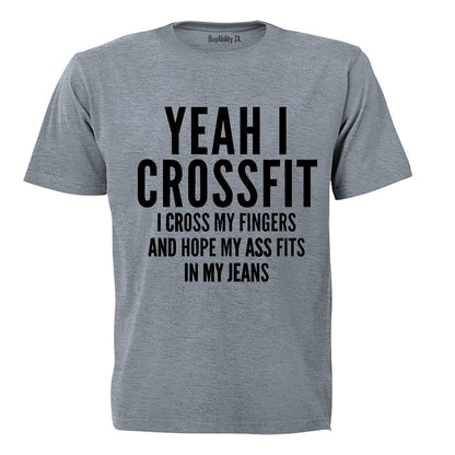 Yeah I Crossfit.. - Adults - T-Shirt