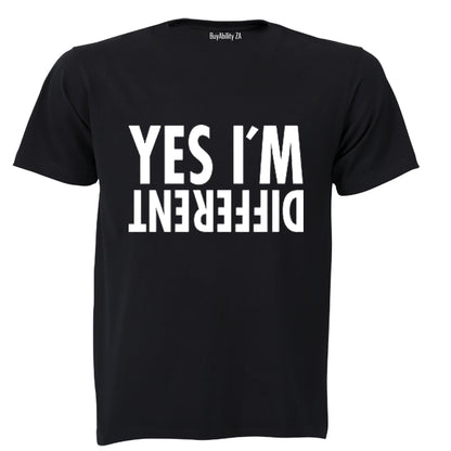 Yes, I'm Different - Adults - T-Shirt