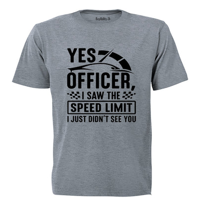 Yes Officer - Adults - T-Shirt - BuyAbility South Africa