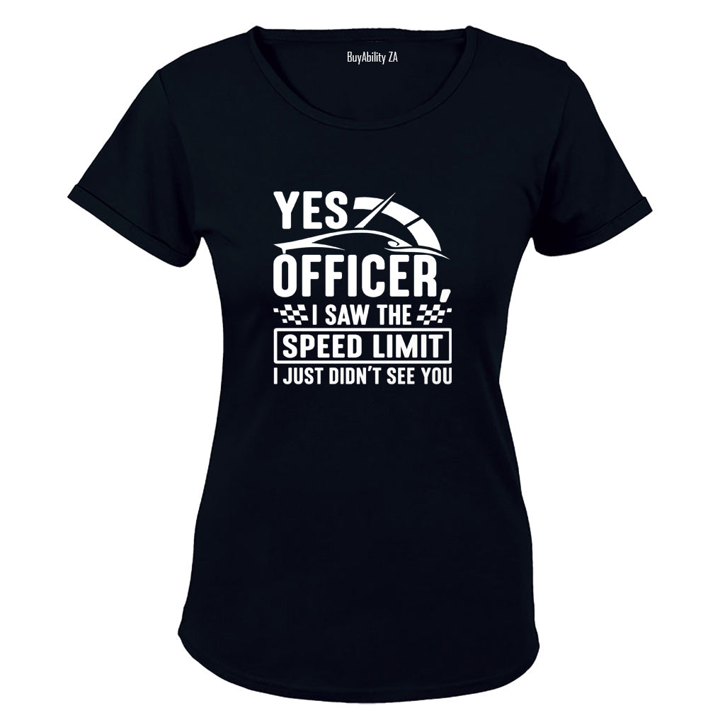 Yes Officer - Ladies - T-Shirt - BuyAbility South Africa