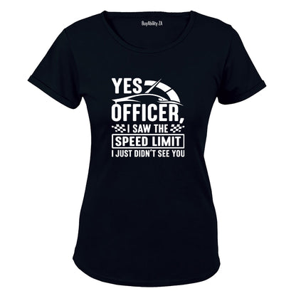 Yes Officer - Ladies - T-Shirt - BuyAbility South Africa