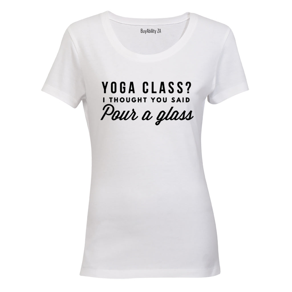 Yoga Class - Ladies - T-Shirt