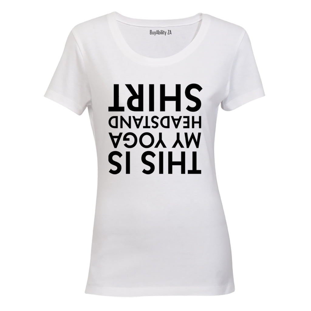 Yoga Headstand Shirt - Ladies - T-Shirt