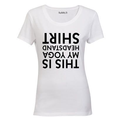 Yoga Headstand Shirt - Ladies - T-Shirt