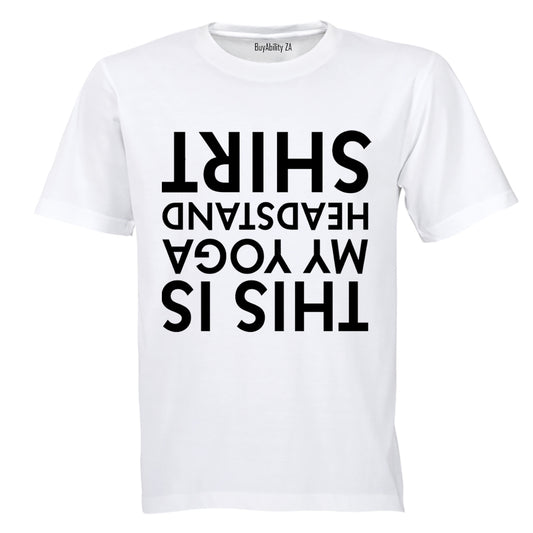Yoga Headstand Shirt - Adults - T-Shirt