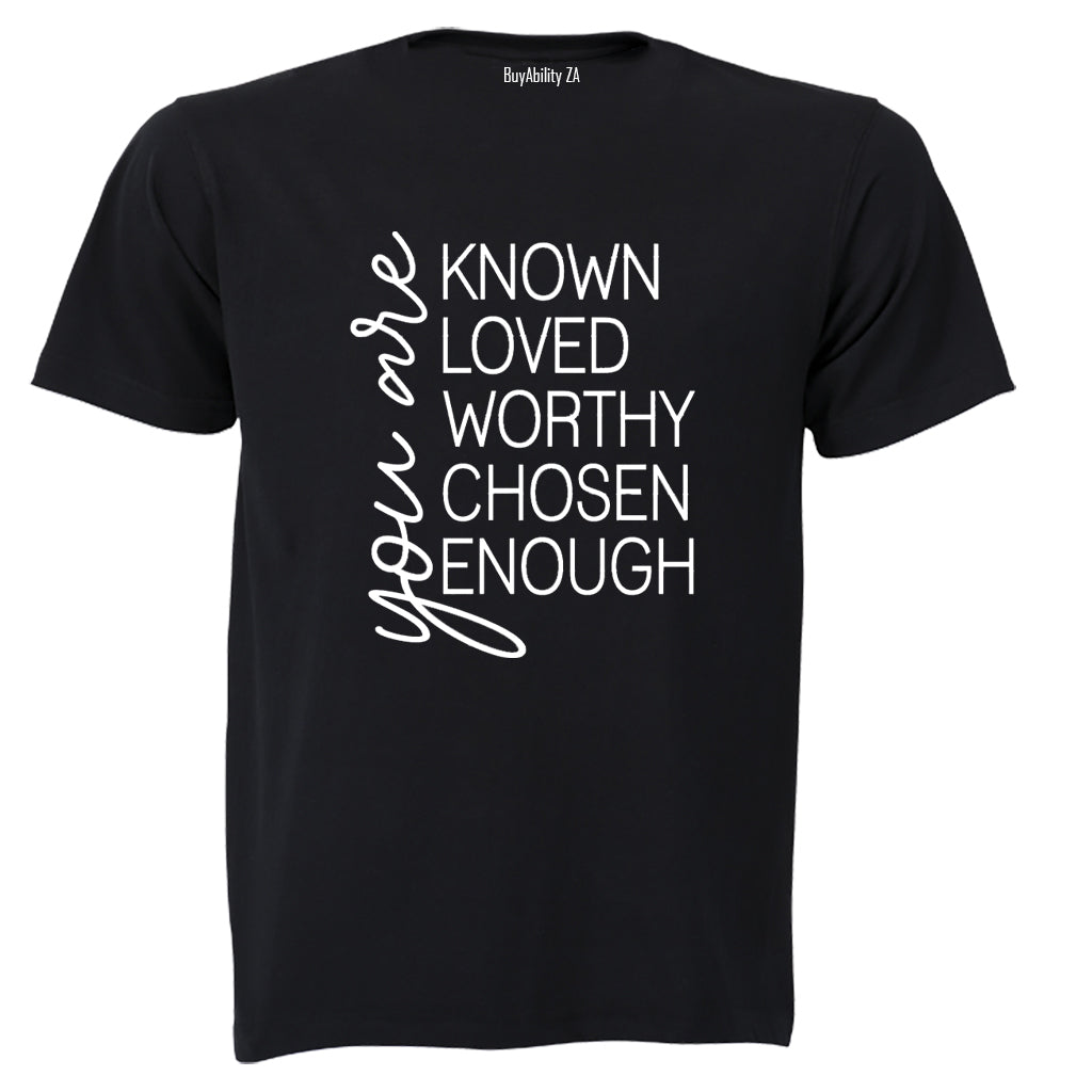 You Are Enough - Adults - T-Shirt - BuyAbility South Africa