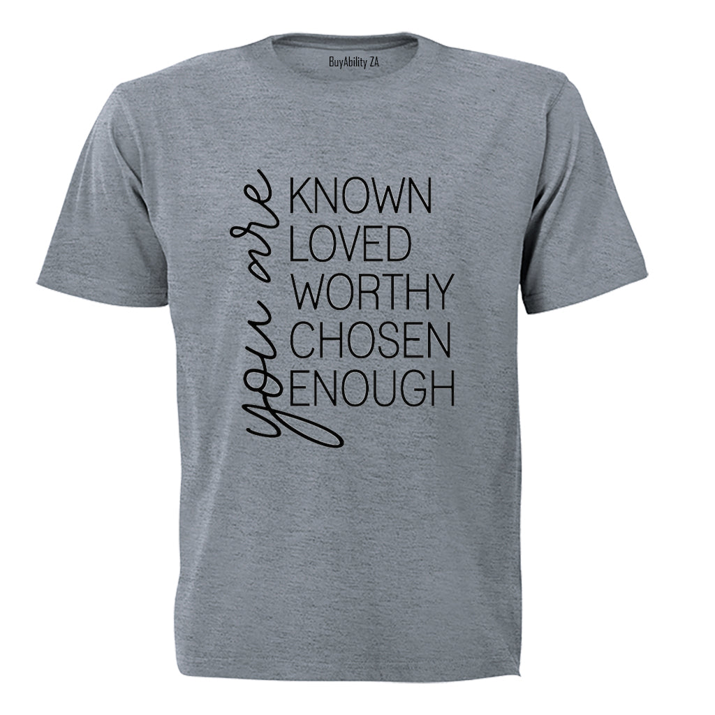 You Are Enough - Adults - T-Shirt - BuyAbility South Africa