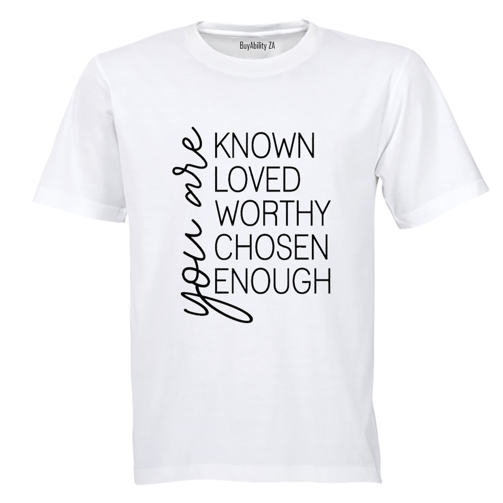 You Are Enough - Adults - T-Shirt - BuyAbility South Africa