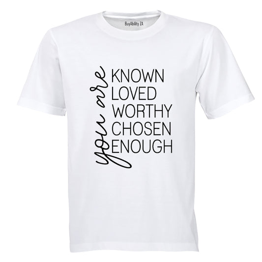 You Are Enough - Adults - T-Shirt - BuyAbility South Africa