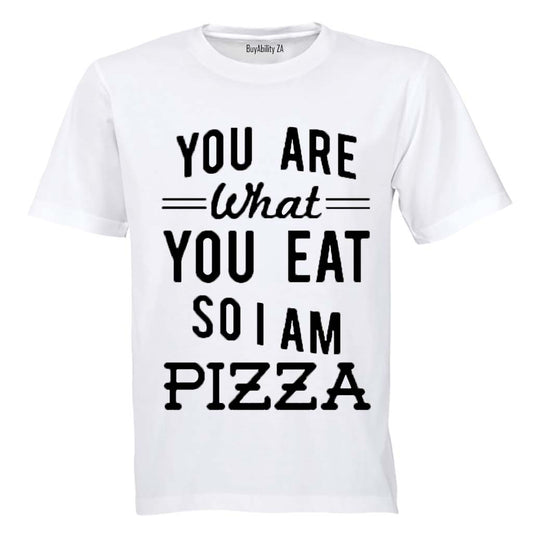 You are what you eat.. So I am PIZZA - Kids T-Shirt - BuyAbility