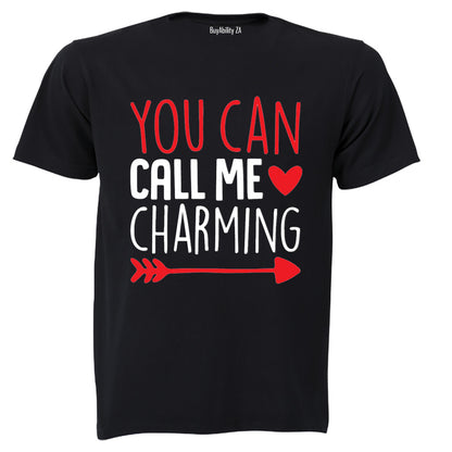 You Can Call Me Charming - Valentine - Kids T-Shirt
