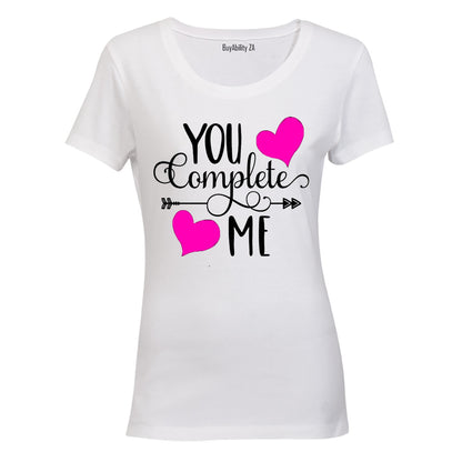 You Complete Me - Ladies - T-Shirt - BuyAbility