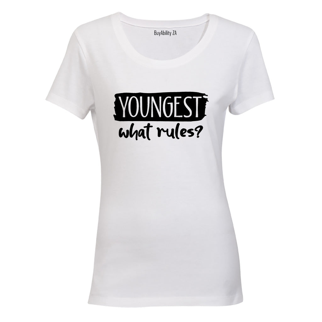 Youngest Child - What Rules - Ladies - T-Shirt
