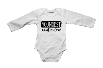Youngest Child - What Rules - Baby Grow