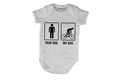 Your Dad vs. My Dad - Cycle - Baby Grow