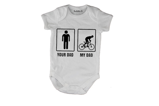 Your Dad vs. My Dad - Cycle - Baby Grow