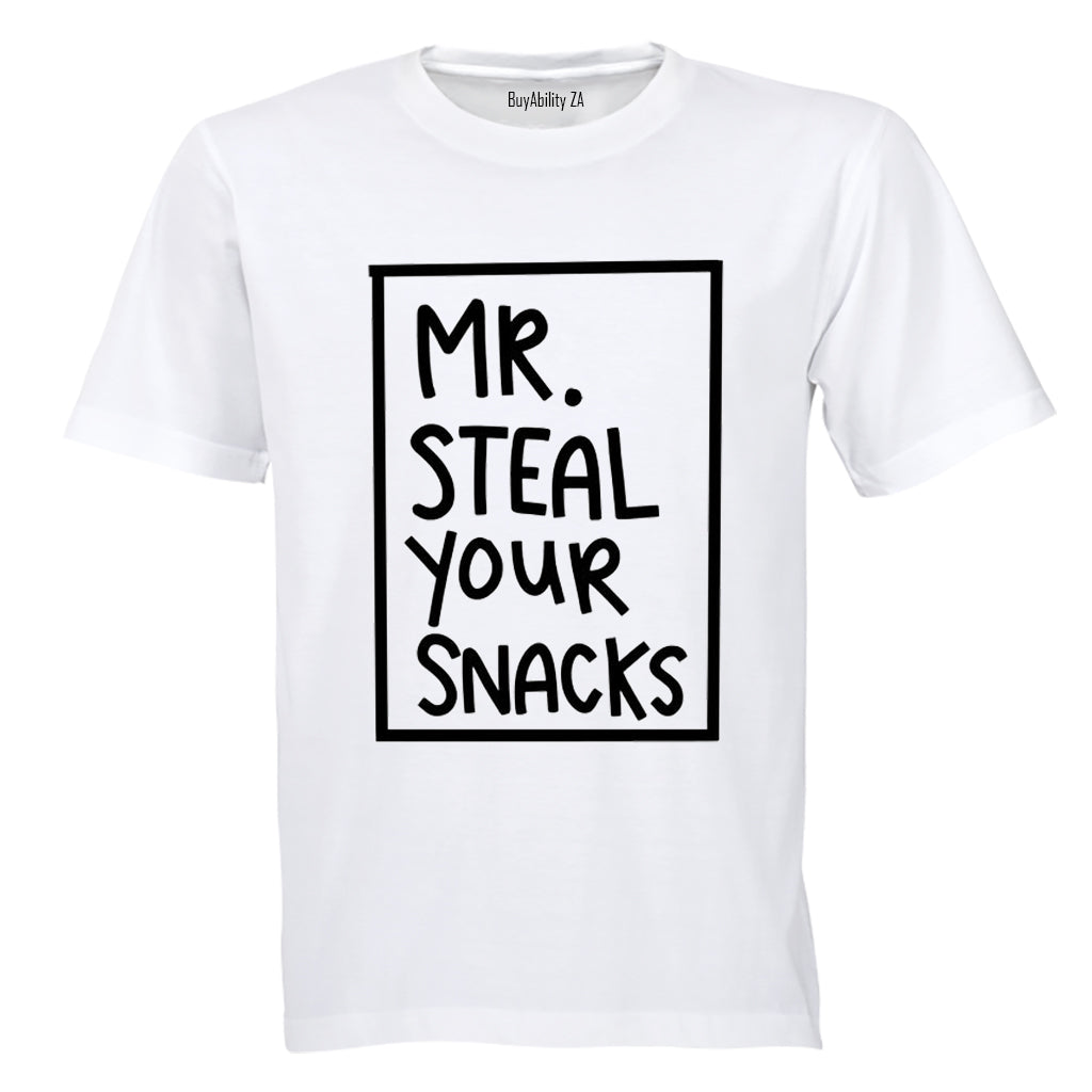 Mr Steal Your Snacks - Kids T-Shirt - BuyAbility South Africa