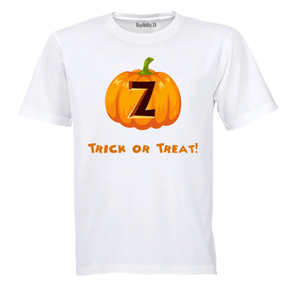 Z - Halloween Pumpkin - Kids T-Shirt
