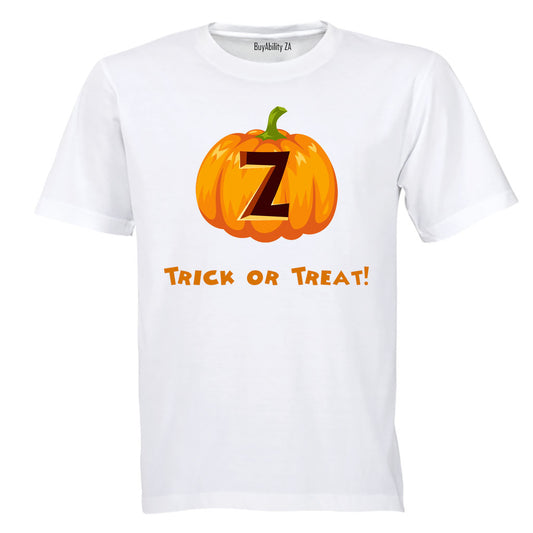 Z - Halloween Pumpkin - Kids T-Shirt